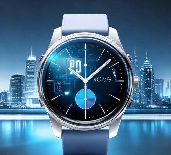 华为GT4蓝白商务动态表盘,科技赋能商务,以专业美学定义高效新标准