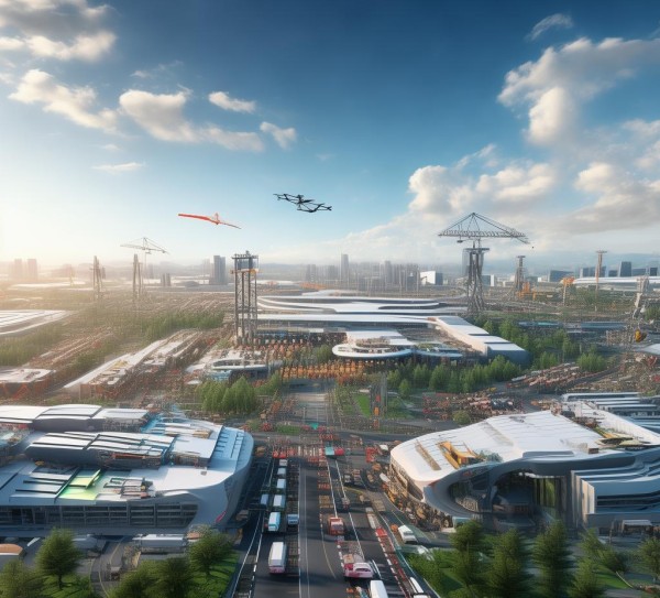 沙河口区跨境电商物流园,构建区域外贸新动能的智慧物流枢纽